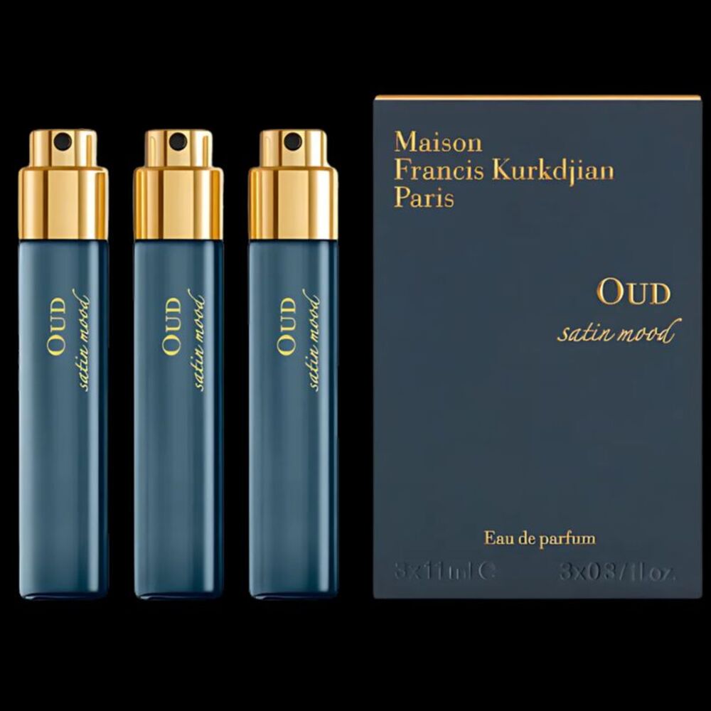 MFK Oud Satin Mood Globe Trotter Refill Spray for Unisex 3 X 0.37 oz- New - Picture 2 of 2